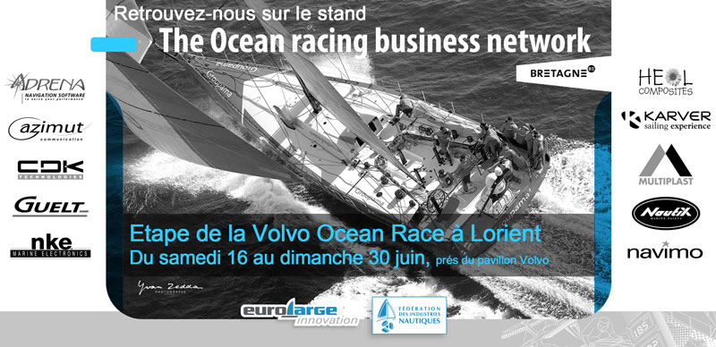 Retrouvez nke sur le stand de la Volvo Ocean Race