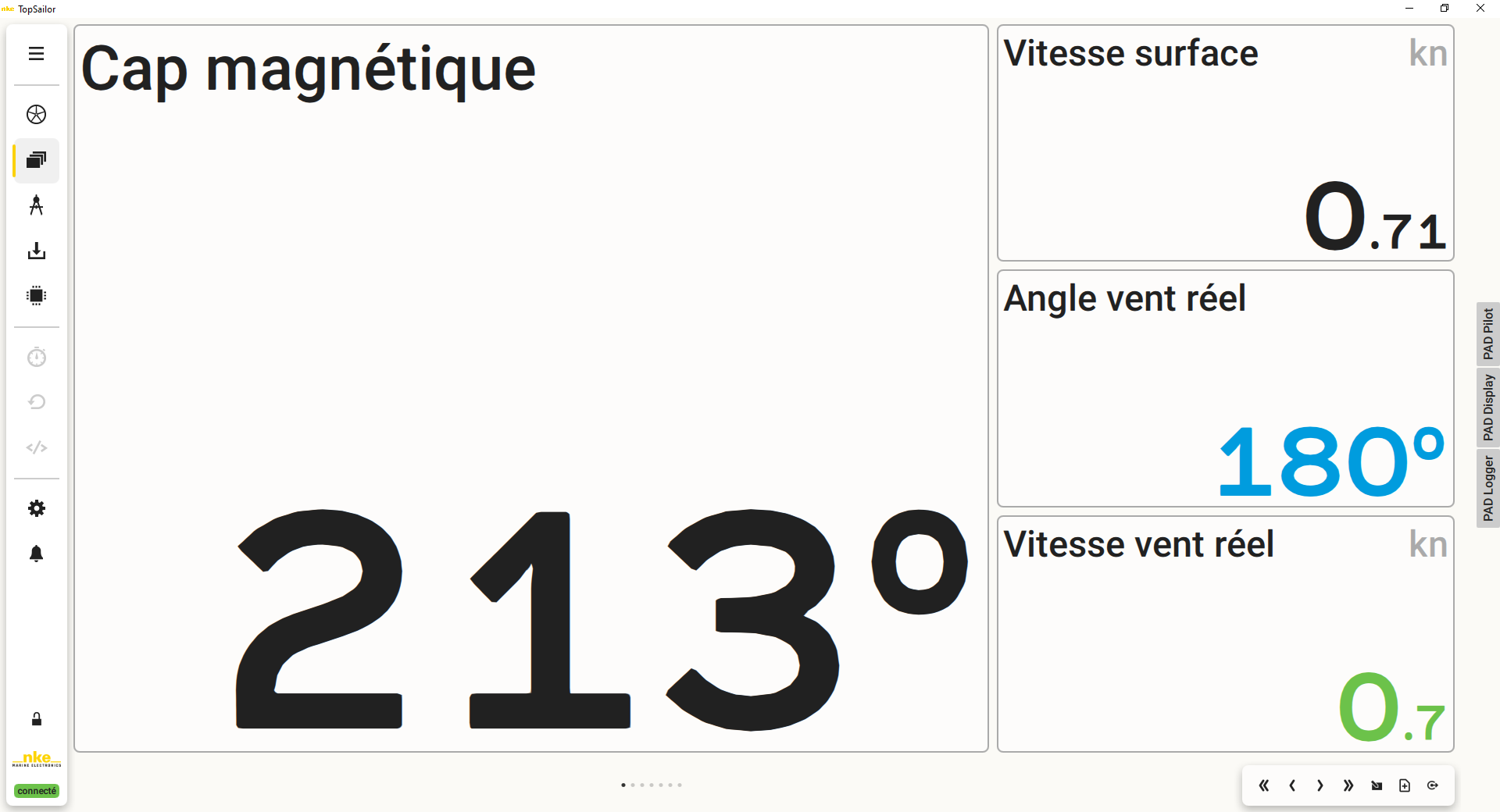 Anémo-girouette (standard ou HR) - nke Marine Electronics