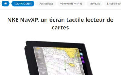[Presse] Notre traceur Nav XP sur bateaux.com